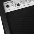 thumbnail image 3 of Pequeño amplificador de guitarra eléctrica, amplificador de guitarra acústica de 6 pulgadas y 20W con mango, 3 of 7