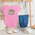 thumbnail image 3 of Rainbow Retro Mr Owl Tootsie Roll Bodysuit Jumper Girls Infant Baby Brisco Brands 12M, 3 of 6