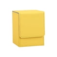thumbnail image 2 of Cajas de de cartas Caja de almacenamiento de de cartas coleccionables para cartas con mangas Cartas deportivas Amarillo CUTICAT  Cajas de cartas, 2 of 8