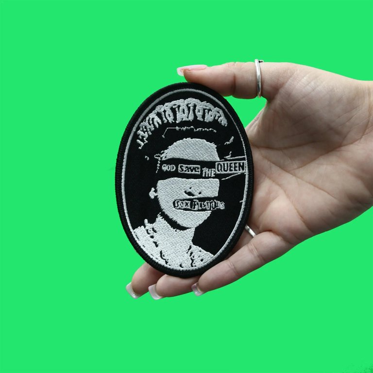 The Sex Pistols Patch God Save The Queen Band Logo new