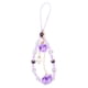 thumbnail image 1 of Cordón de muñeca para teléfono con cuentas de cristal y colgante de flor, correa de teléfono con cuentas, correa antideslizante para teléfono celular para billetera., 1 of 7