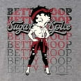thumbnail image 5 of Wild Bobby Betty Boop Sugar and Spice Wink Betty Boop Tri-Blend Racerback Tank Top, Premium Heather, X-Large, 5 of 5