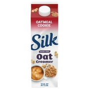 Silk Dairy Free Oatmeal Cookie Oat Coffee Creamer, Gluten Free, 32 FL OZ Carton