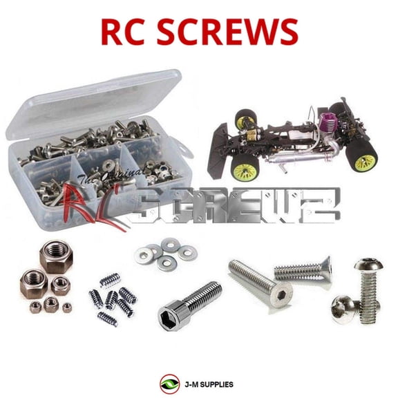 RCScrewZ Stainless Steel Screw Kit ser009 for Serpent Veteq 02 1/8 Nitro (#901001 ) | SET