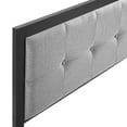 thumbnail image 4 of Modway Teagan Tufted Full Headboard in Black Light Gray, 4 of 7