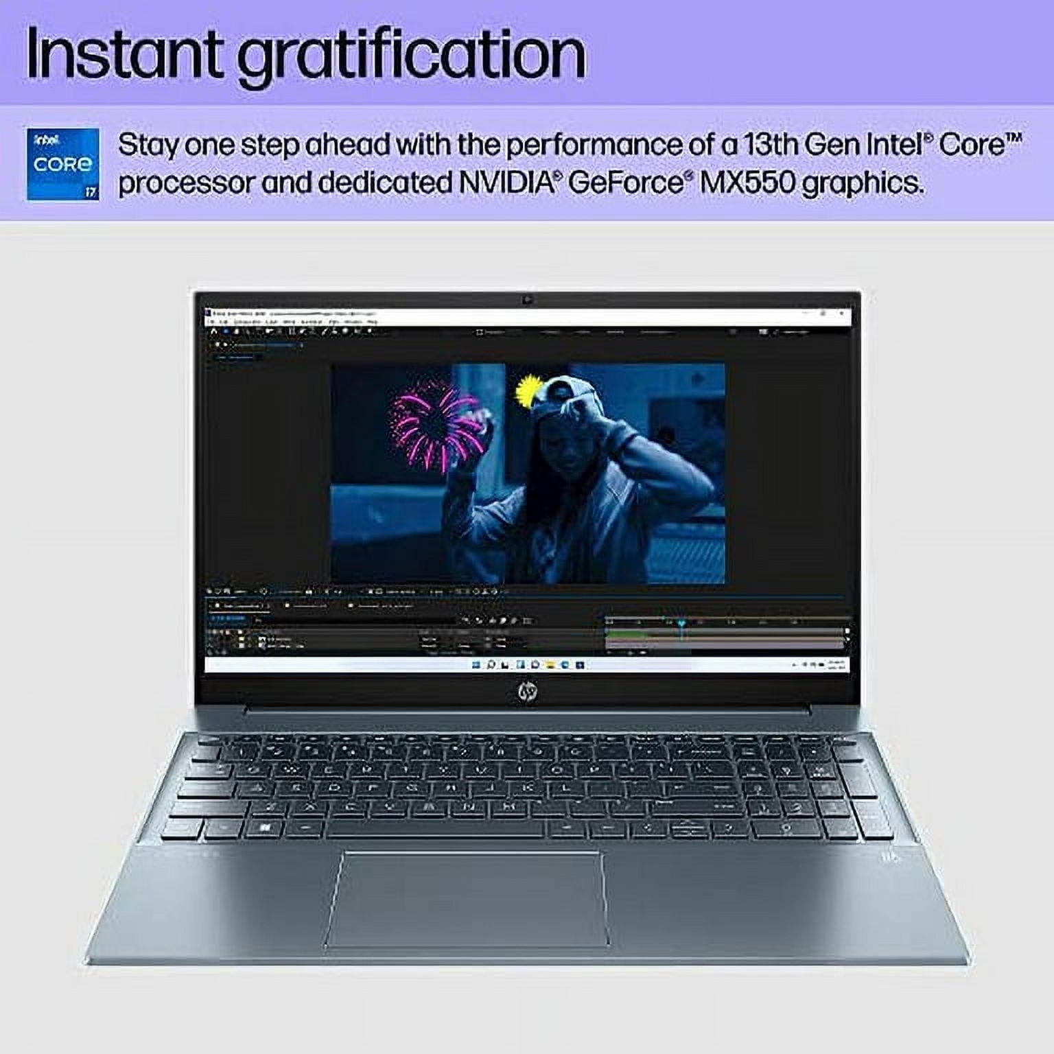 New HP Pavilion 15.6 FHD Touchscreen Laptop, Intel Core i7-1355U