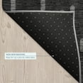 thumbnail image 5 of Addison Rugs Chantille Indoor/Outdoor Contemporary Abstract Black Machine Washable Rectangle Rug, 10' x 14', 5 of 8
