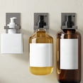 thumbnail image 5 of Gancho para estante de botellas de Gel de ducha, soporte de pared autoadhesivo ajustable, dispensador de champú, soporte para botellas para baño y cocina, 5 of 5