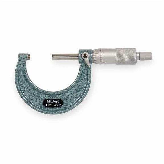 Mitutoyo Micrometer,1 to 2",0.001,Ratchet 103-178