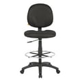 thumbnail image 4 of Boss Office Products Black Fabric Drafting Stools W/Footring, 4 of 9