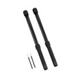 thumbnail image 2 of Lipstore 2 Pieces Battle Ropes Non Slip Handle Workout Ropes for Outdoor Gym Battling black, 2 of 8
