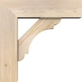 thumbnail image 3 of Ekena Millwork 7 1/2"W x 26"D x 26"H Olympic Block Smooth Bracket w/ Offset Brace, Douglas Fir, 3 of 25