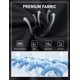 thumbnail image 3 of Polo MAGCOMSEN para hombre Quick Dry Golf, color negro, talla XL, 3 of 7