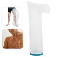 thumbnail image 1 of Qiilu Waterproof Adult Sealed Cast Bandage Protector Wound Fracture Foot Leg Knee Cover for Shower , Waterproof Sealed Protector For Adult,Cast Protector, 1 of 8