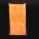 thumbnail image 1 of Nvzi Disposable Plastic Flexible Bendable Drinking Straws 100Pcs Straws for Juice Drinks-Orange, 1 of 5