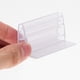 thumbnail image 5 of SHOWERORO 20Ud Portapaneles Transparentes Adhesivos Para Números De Y Avisos Visibles, 5 of 8