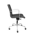 thumbnail image 2 of Laura Davidson Furniture SOHO II Ribbed Management Office Chair (Charcoal Fabric), 2 of 2
