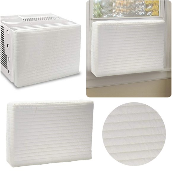 Universal Indoor Air Conditioner Protective Cover for Chiller Units Durable Fabric Shield