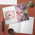 thumbnail image 4 of Hello Valentine’s Day Mastiff Flower Crown Romantic Pink Floral 7x5in Folded Greeting Card Mastiffs Dog Lover Gifts Idea Single Note Card with Envelope - 00031, 4 of 5
