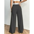 thumbnail image 6 of Spring and Autumn Women'S Wide-Leg Pants High Waist Business Casual Work Pants, 6 of 7