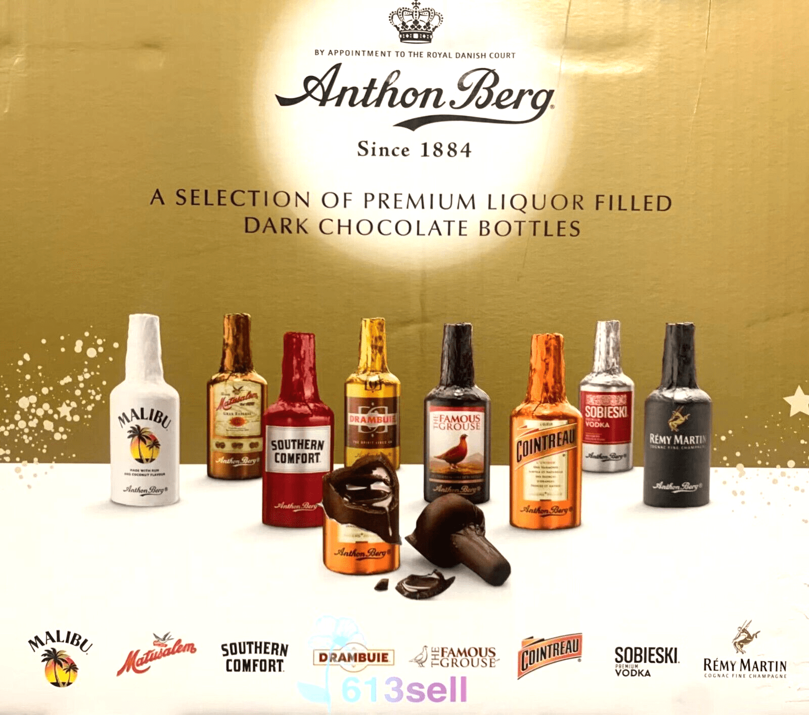 Anthon Ber g Dark Chocolate Bottle 64 CT 2.2LB