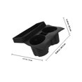 thumbnail image 2 of unbranded Cup Holder Para Vehículo De Almacenamiento Negro De Silicona Estable Y Segura, 2 of 8