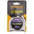 thumbnail image 4 of Komelon 425IEHV High-Visibility Professional Tape Measure Bother Inch and Engineer Scale Printed 25-Feet by 1-Inch, Chrome, 4 of 7