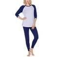 thumbnail image 1 of Honeydew Womens 2 Piece Pajama Set (Small, Purple), 1 of 4