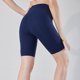 thumbnail image 5 of Pantalones Cortos para Hombre Cintura Elástica con Bolsillos Casual Cintura Alta Levantado Nalgas Ajustado Deportes Correr Medio Pantalones Cortos, 5 of 6