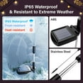 thumbnail image 6 of KOMI Christmas Solar Garden Light 4 Packs with Multi-Colored Change, Auto ON/Off Garden Solar Light, Solar Light for Garden, Porch, Christmas and Festival Decoration (Height: 38Inch), 6 of 8