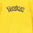 thumbnail image 5 of Pokemon Pikachu Costume Hoodie with 3D Ears, Long Sleeve Hooded Sweatshirt, Boys S-XL, 5 of 7