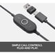 thumbnail image 3 of Reacondicionado Auriculares intraurales Logitech Zone 750 con cancelación de ruido con cable, 3 of 7