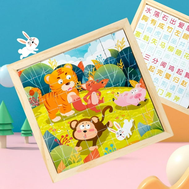 Juego De Rompecabezas De Formas, Juguete Sensorial, Juego Pa Pequeños, Y Niñas Hugo Rompecabezas