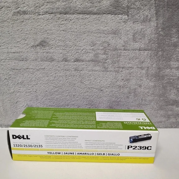 RHEA- Dell P239C 2130Cn 2135Cn High Yield Yellow Laser Toner Cartridge New