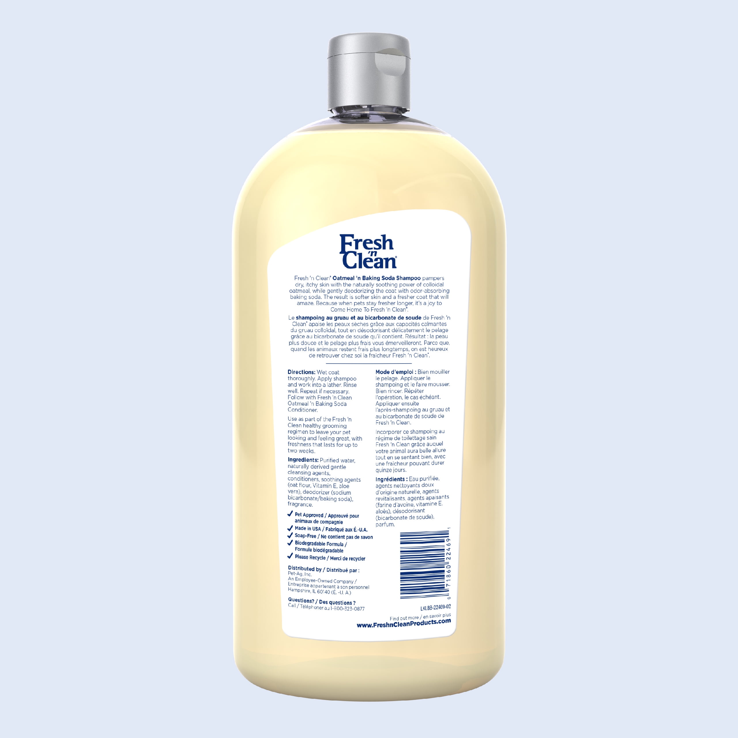 Fresh n clean oatmeal hotsell dog shampoo