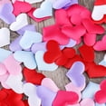 thumbnail image 3 of 100pcs Multicolor Romantic Hearts Paper Cuttings Table Throwing Confetti for Party Wedding Decorations Crafts 35mm (Assorted), 3 of 7