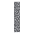 thumbnail image 3 of Unique Loom Soft Touch Shag Collection Area Rug - Dora (2' 7" x 13' 1" Runner Pebble Gray/Ivory), 3 of 7