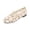 Beige, variant on CHWshoes Square Toe Lace Ballet Crochet Flats Women Closed Toe Shoes Comfortable Dressy Walking Shoes,Beige Size 42
