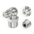 thumbnail image 4 of Unique Bargains Raccord Hydraulique en Acier Inoxydable 201 90 Degrés Filetage M10 x 1mm Lot de 5, 4 of 5