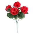 thumbnail image 1 of 1PC Artificial Crabapple Flower Artificial Crabapple Blossoms Long Branch For Table Centerpiece Red, 1 of 9