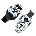 thumbnail image 5 of Wzmzjy Generic Motorcycle Foot Pegs Accessories Easy to Install Motorbike Footrests Silver, 5 of 9