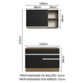 thumbnail image 3 of Cocina Integral Completa Modular Madesa Glamy 120cm MN 08, 3 of 5