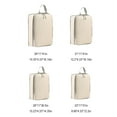 thumbnail image 3 of Clearance Sales! Compression Packing Cubes for Suitcases, 4 Pcs Set Packaging Bags Space Saving Travel Essentials, Compressible Expandable Luggage Organizer Bags Set for Carry On, 3 of 6