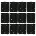 thumbnail image 2 of CTIRCHIU Black Plastic Corner Guards 12 Pack, 3.0 x 1.8 x 1.8 Inch, Edge Protectors for Furniture and Walls, 2 of 10