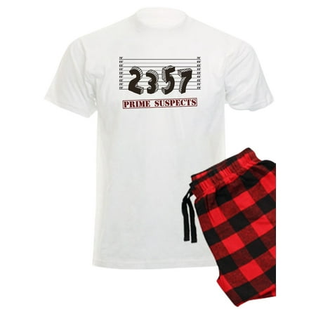 

CafePress - The Prime Number Suspects Pajamas - Men s Light Pajamas