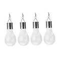thumbnail image 4 of HOOWIFFY Solar Copper Wire Lamp Copper Wire LED Bulb Chandelier Warm White 4 Pcs 3x3x6in, 4 of 8