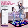 thumbnail image 4 of Tapete de baile electrónico Dance Pad OMOZOMBB de 4 a 8 años con Bluetooth, 4 of 9