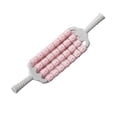 thumbnail image 3 of jinwen Rouleau de Massage Rouleaux à 4 Rangées Polyvalents Flexibles pour Exercice de Mise en Forme Mollet Rose, 3 of 9