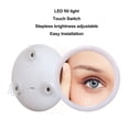 thumbnail image 4 of LED Magnifying Mirror, 5.6inch High Definition Travel Magnifying Makeup Mirror  For Business Trip, 4 of 8