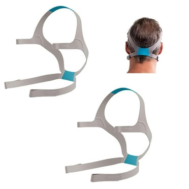 CPAP Replacement Headgear Strap for AirFit/AirTouch F20, 2Packs CPAP Headgear with Clips Ventilator Mask Headband